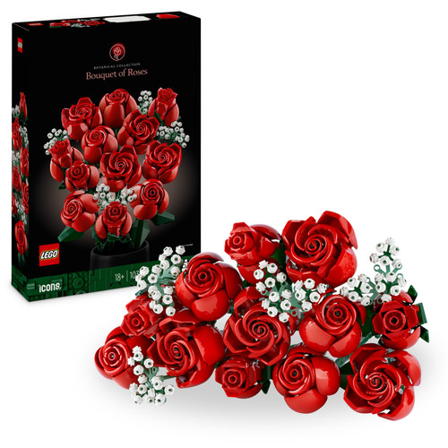 Icons Bouquet of Roses Flowers Set for Adults 10328