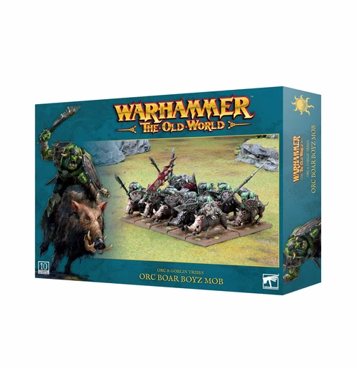Warhammer: The Old World - Orc & Goblin Tribes: Orc Boar Boyz