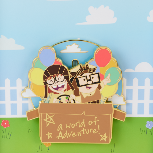 Disney-Pixar: Up 15th Anniversary Spirit of Adventure Moving 3-Inch Collector Box Pin