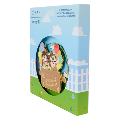 Disney-Pixar: Up 15th Anniversary Spirit of Adventure Moving 3-Inch Collector Box Pin