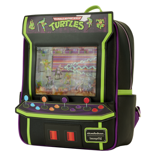 Teenage Mutant Ninja Turtles 40th Anniversary Vintage Arcade Mini Backpack