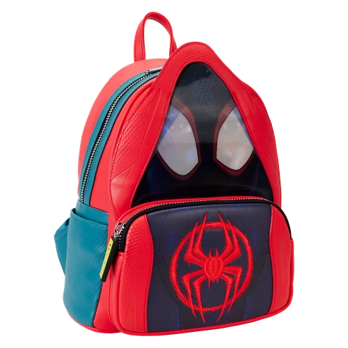 Marvel: Spider-Verse Miles Morales Hoodie Cosplay Mini Backpack