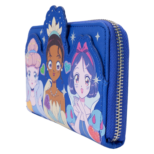 Disney: Princess Manga Style Zip-Around Wallet
