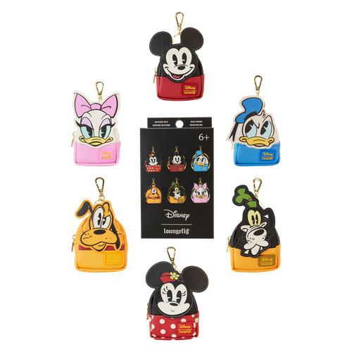 Disney: Mickey and Friends Mystery Box Mini Backpack Keychain Charm