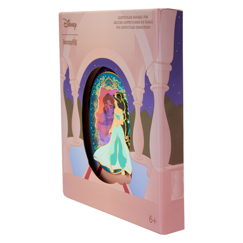 Disney: Princess Jasmine Lenticular 3-inch Collector Box Pin