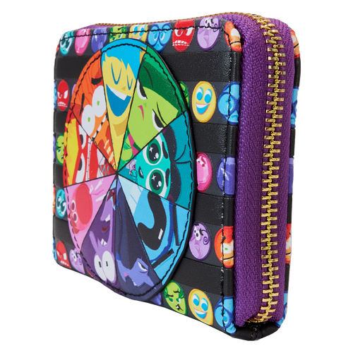 Disney-Pixar: Pixar Inside Out 2 Core Memories Zip-Around Wallet