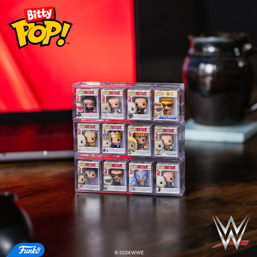 Bitty POP! The WWE: Dusty Rhodes, Jerry Lawler & Ricky 'The Dragon' Steamboat 4-Pack