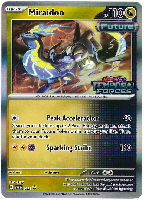 Scarlet & Violet Promo SVP092 Miraidon