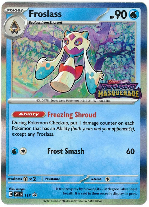 Scarlet & Violet Promo SVP117 Frosslass