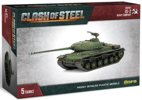 Clash of Steel: Soviet IS-2 Heavy Tank Company (x5 Plastic)