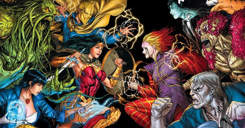 DC Deck-Building Game: Justice League Dark Playmat KS Exlusive