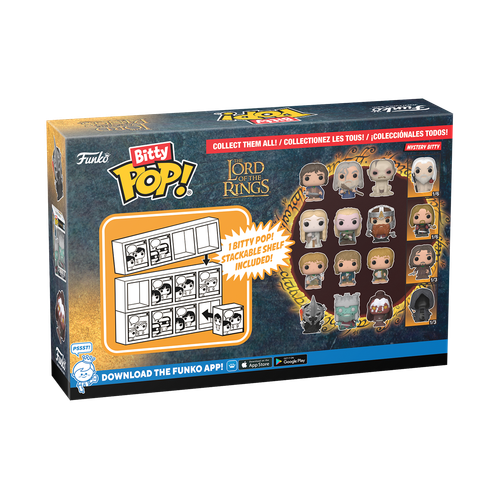 Bitty POP! The Lord of the Rings: Samwise Gamgee, Pippin Took & Merry Brandybuck 4-Pack