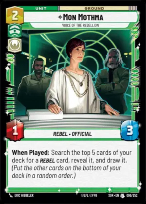 Mon Mothma, Voice of the Rebellion