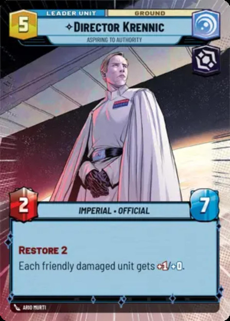Director Krennic, Aspiring to Authority (Hyperspace Frame)