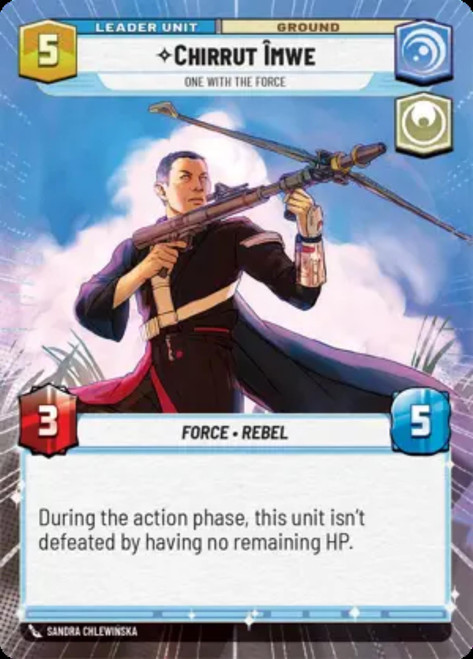 Chirrut Imwe, One With The Force (Hyperspace Frame)