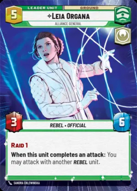 Leia Organa, Alliance General (Hyperspace Frame)