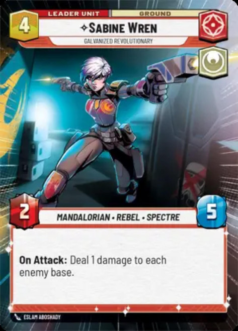 Sabine Wren, Galvanized Revolutionary (Hyperspace Frame)