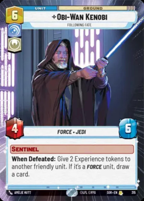 Obi-Wan Kenobi, Following Fate (Hyperspace Frame)