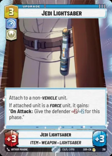 Jedi Lightsaber (Hyperspace Frame)