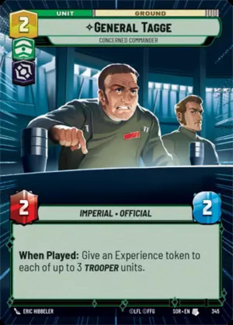 General Tagge, Converned Commander (Hyperspace Frame)