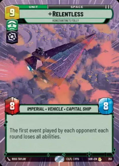 Relentless, Konstantine's Folly (Hyperspace Frame)