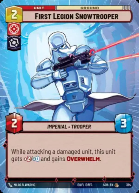 First Legion Snowtrooper (Hyperspace Frame)