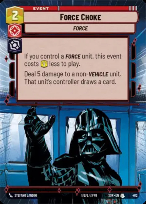 Force Choke (Hyperspace Frame)