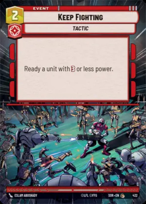 Keep Fighting (Hyperspace Frame)