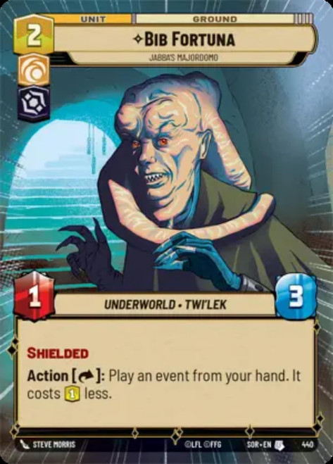 Bib Fortuna, Jabba's Majordomo (Hyperspace Frame)