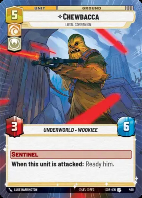 Chewbacca, Loyal Companion (Hyperspace Frame)