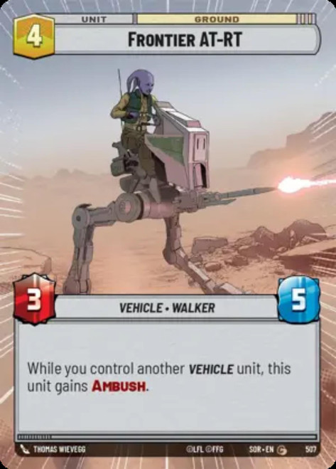 Frontier AT-RT (Hyperspace Frame)