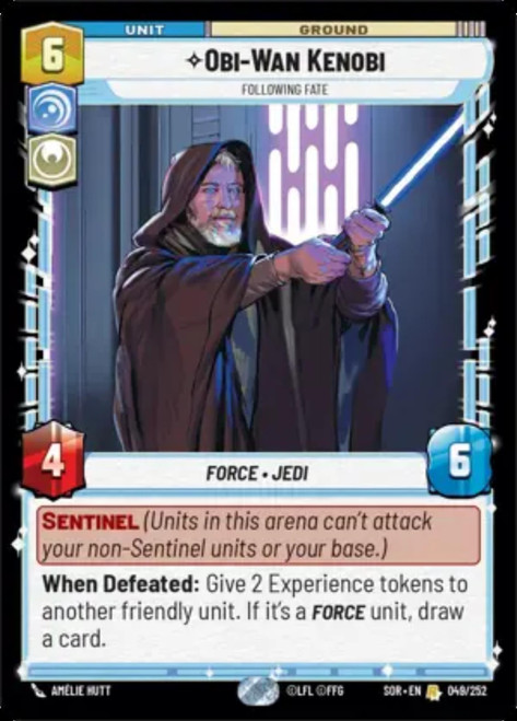 Obi-Wan Kenobi, Following Fate (Foil)