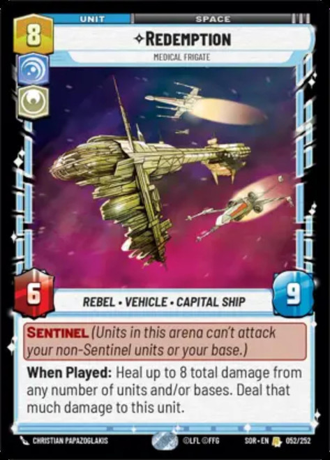 Redemption, Medical Frigate (Foil)