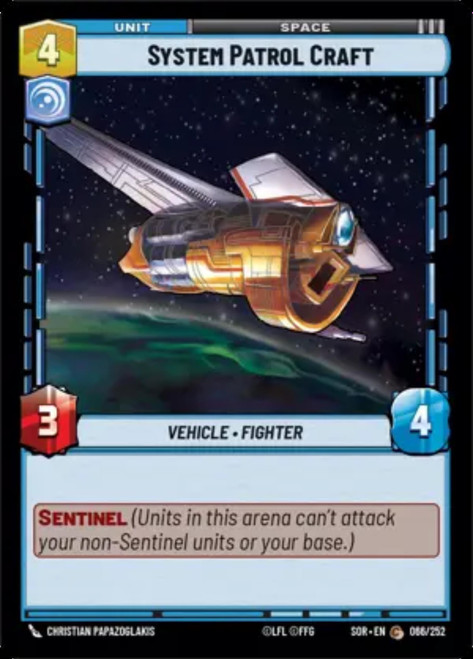 System Patrol Craft (Foil)
