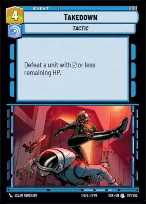 Takedown (Foil)
