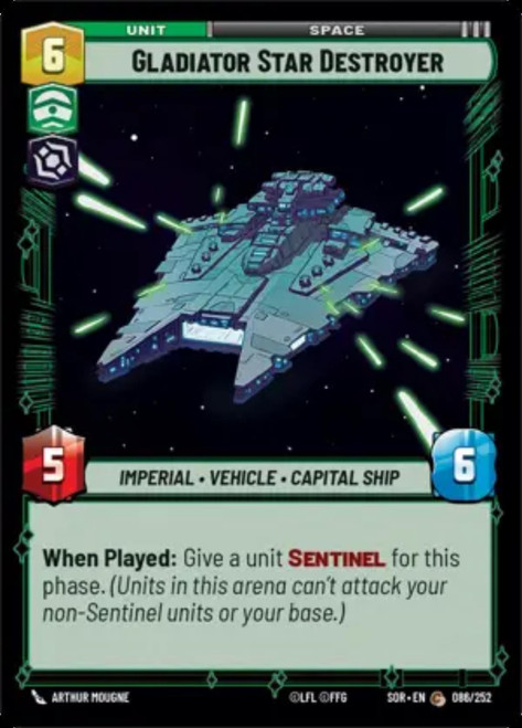 Gladiator Star Destroyer (Foil)