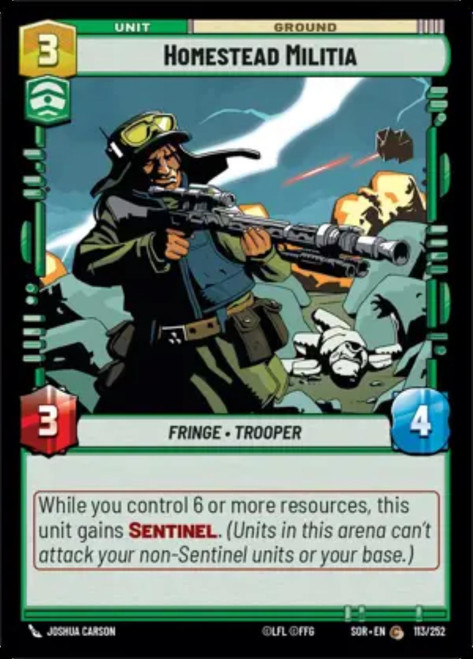 Homestead Militia (Foil)