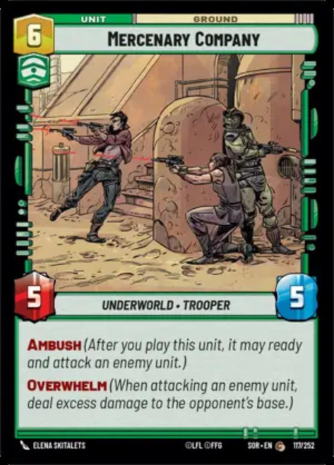 Mercenary Company (Foil)