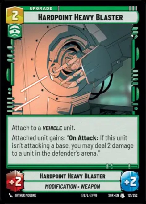 Hardpoint Heavy Blaster (Foil)