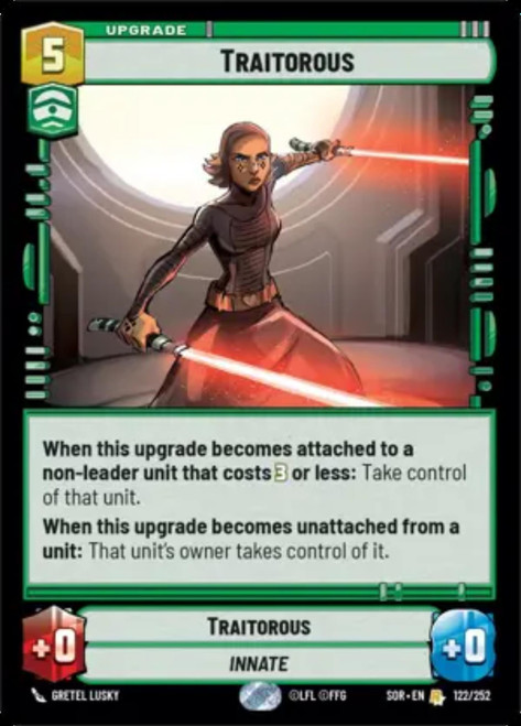 Traitorous (Foil)