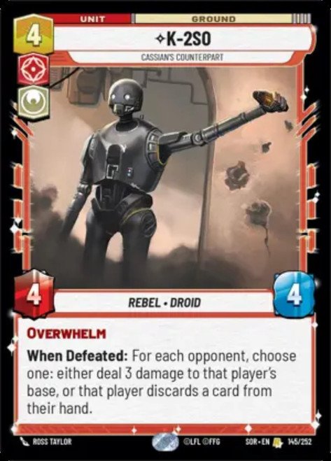 K-2SO, Cassian's Counterpart (Foil)