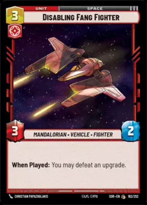 Disabling Fang Fighter (Foil)