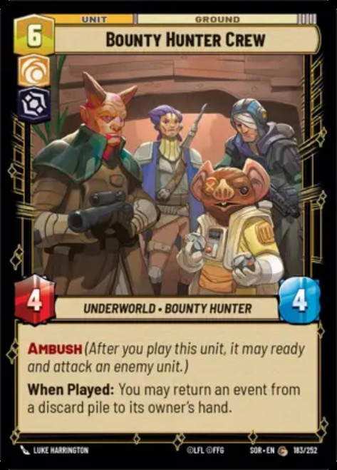 Bounty Hunter Crew (Foil)