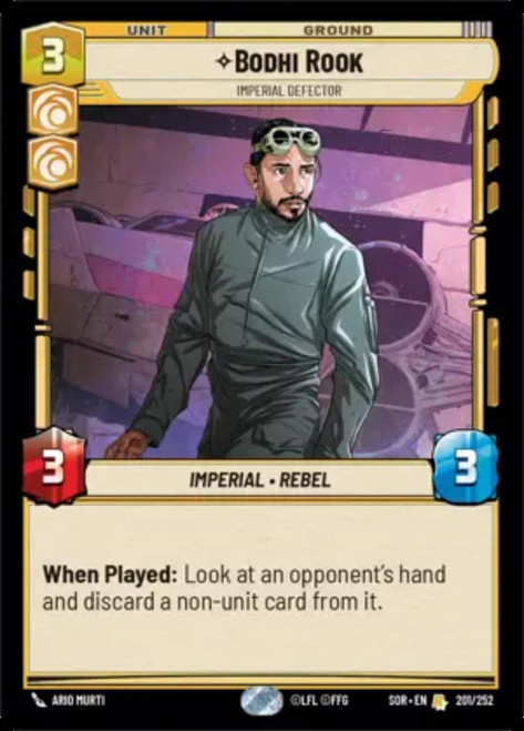 Bodhi Rook, Imperial Defector (Foil)