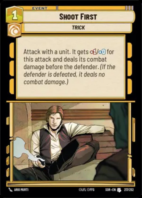 Shoot First (Foil)