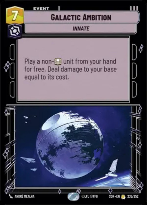 Galactic Ambition (Foil)
