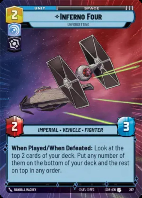 Inferno Four, Unforgetting (Hyperspace Frame Foil)
