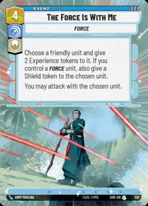 The Force Is With Me (Hyperspace Frame Foil)