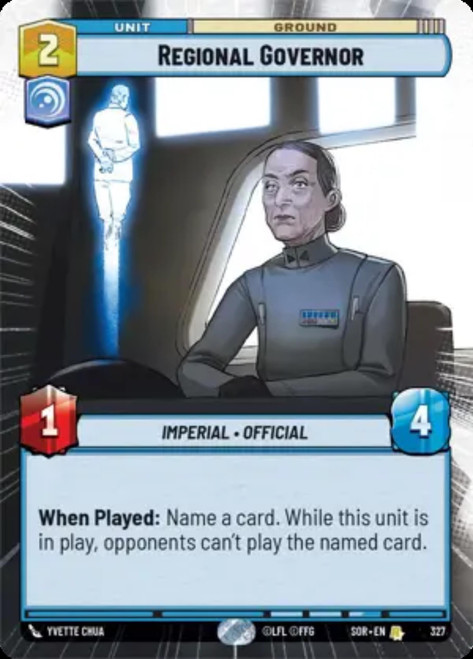 Regional Governor (Hyperspace Frame Foil)