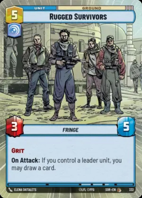 Rugged Survivors (Hyperspace Frame Foil)